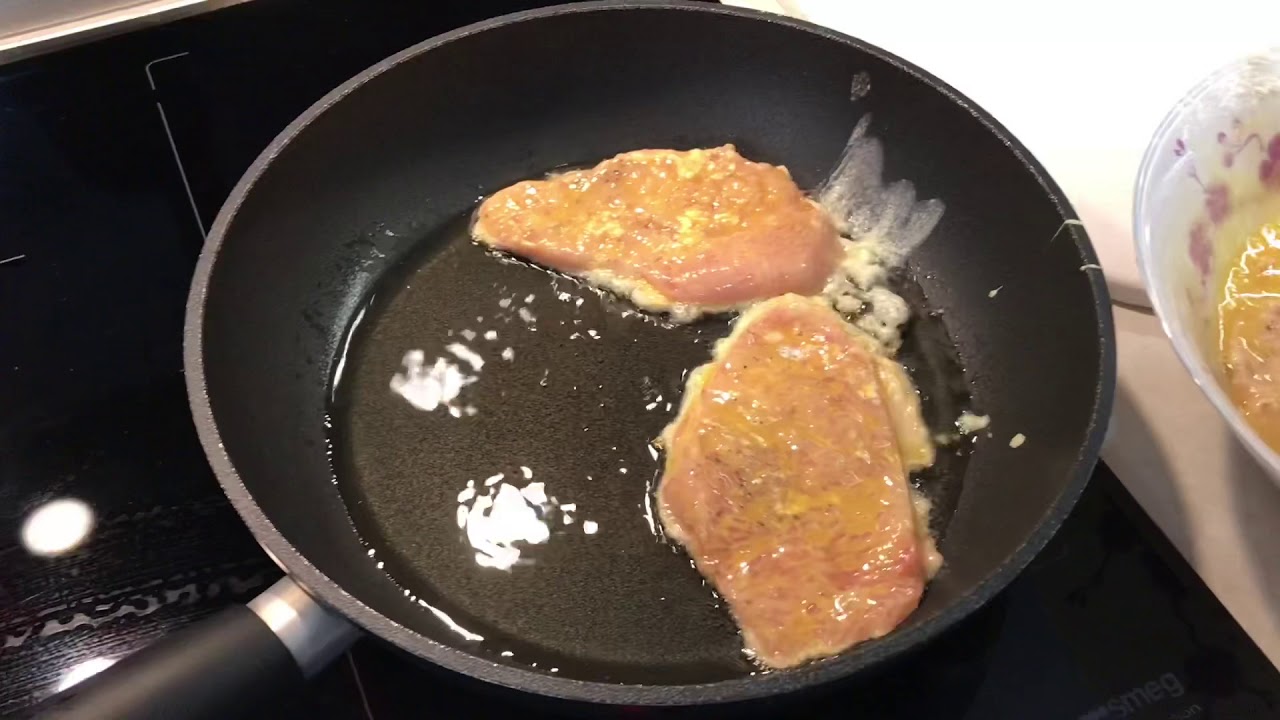 Филе индейки в кляре на сковороде рецепт с фото