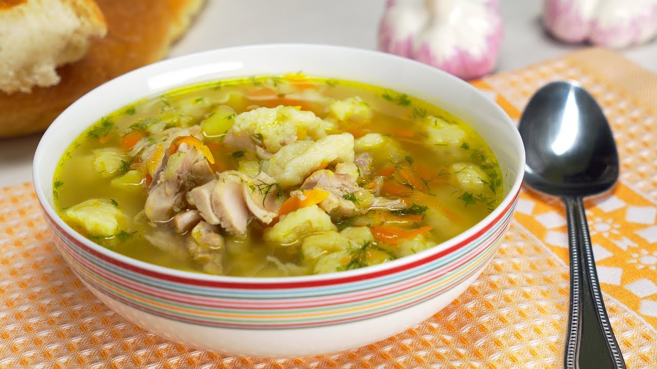 maxresdefault 9062 - Куриный суп с клецками. Быстро и просто. Рецепт от Всегда Вкусно!