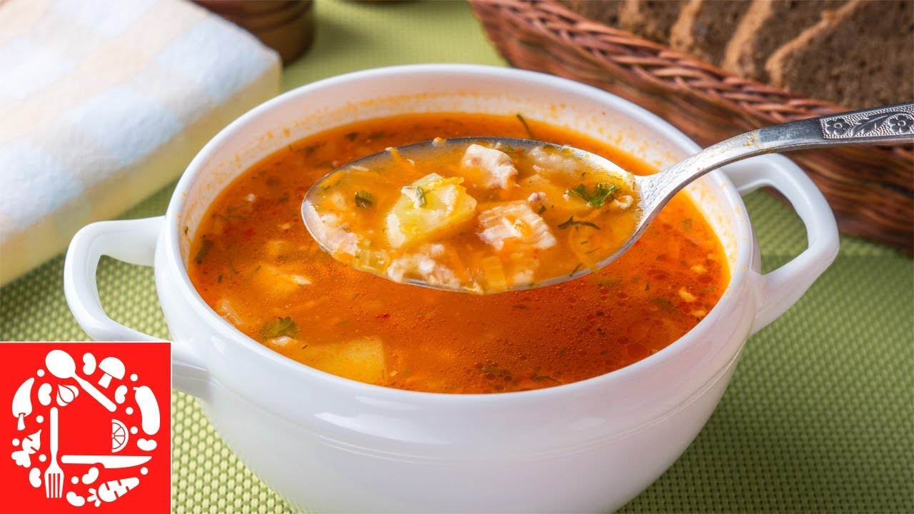 maxresdefault 9350 - Мой любимый рецепт супа! Простой томатный Суп с Курицей и Рисом